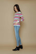 Len-Slim Rib Crew Pullover